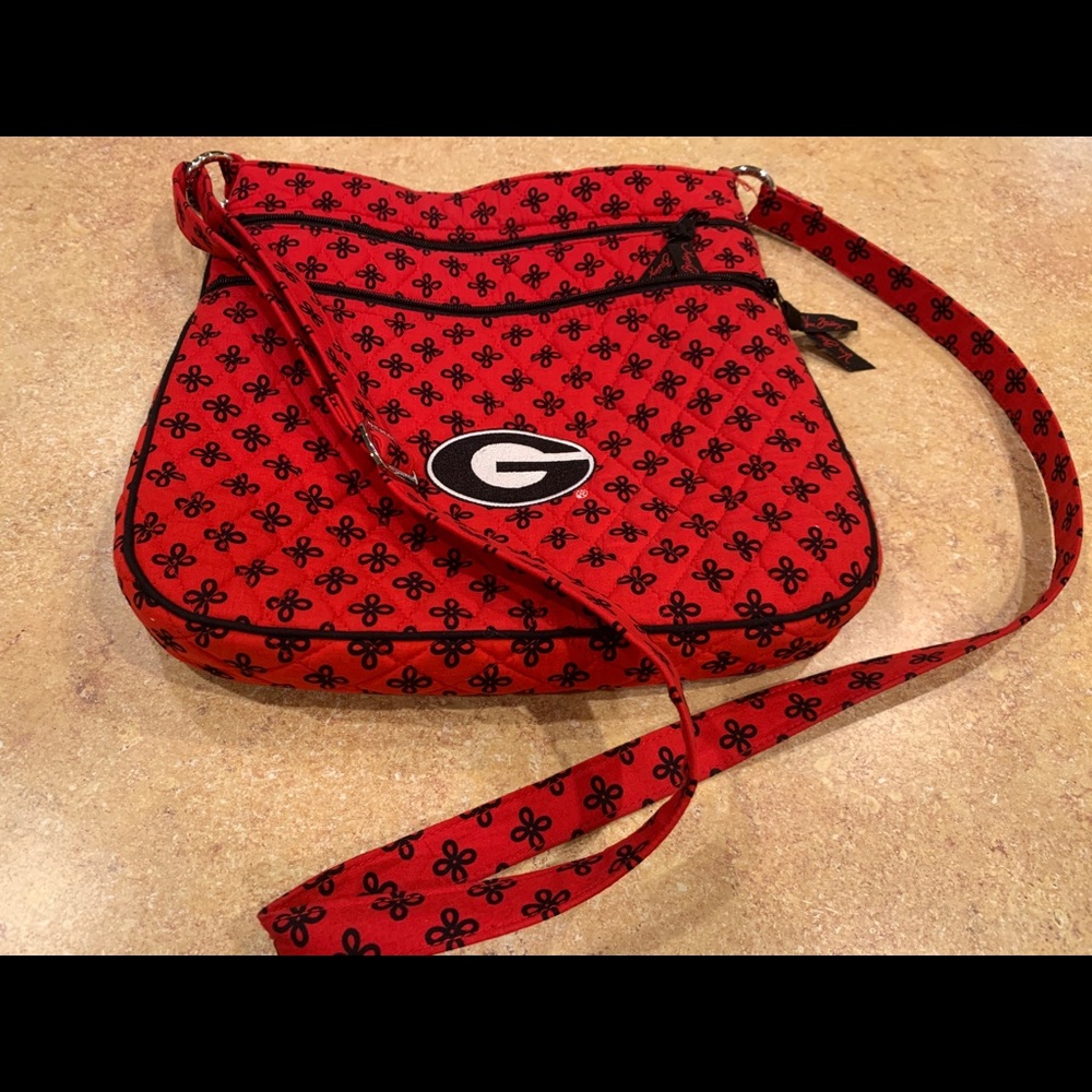 Vera Bradley Georgia Bulldogs Crossbody Handbag